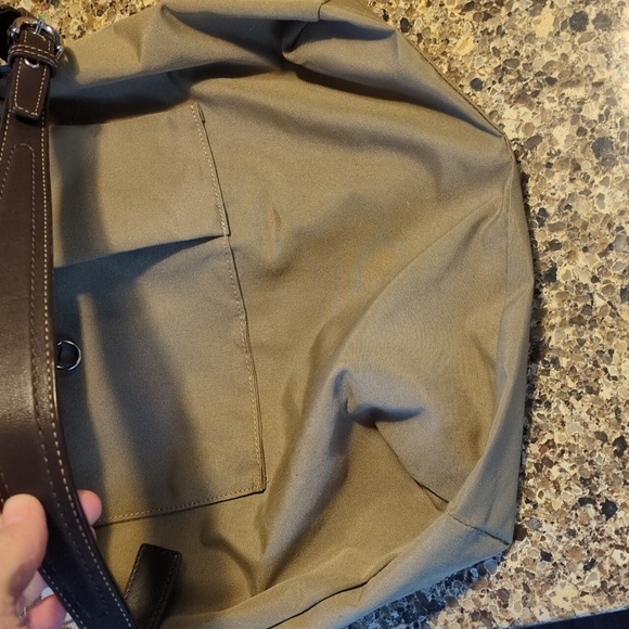 Coach Tan and Brown Signature Shoulder Bag - Picture 14 of 15